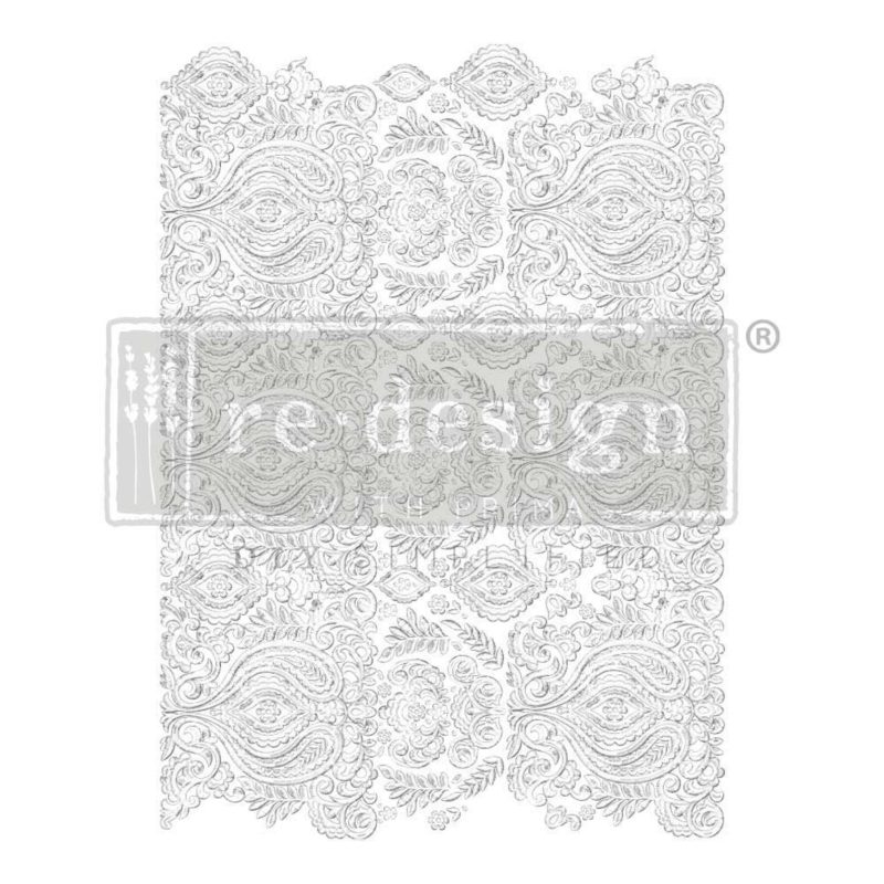WHITE ENGRAVING 24″X 35″- Prima Redesign Transfer